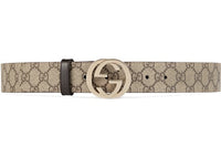 Gucci Belt Supreme G Buckle Brown