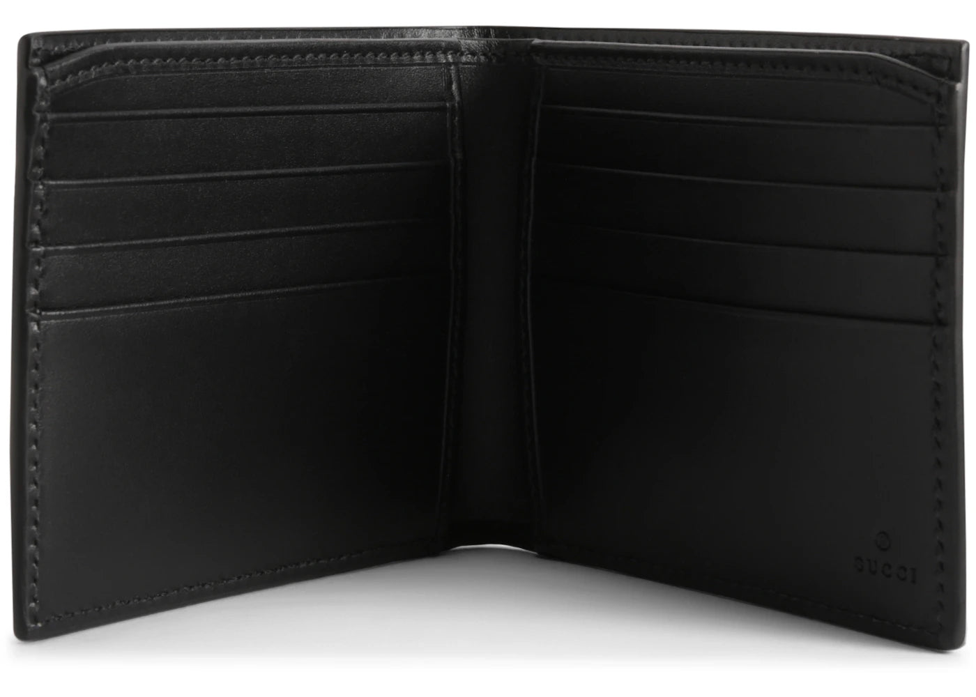Gucci Bifold Wallet GG Supreme Kingsnake (8 Card Slot) Beige - vue secondaire B