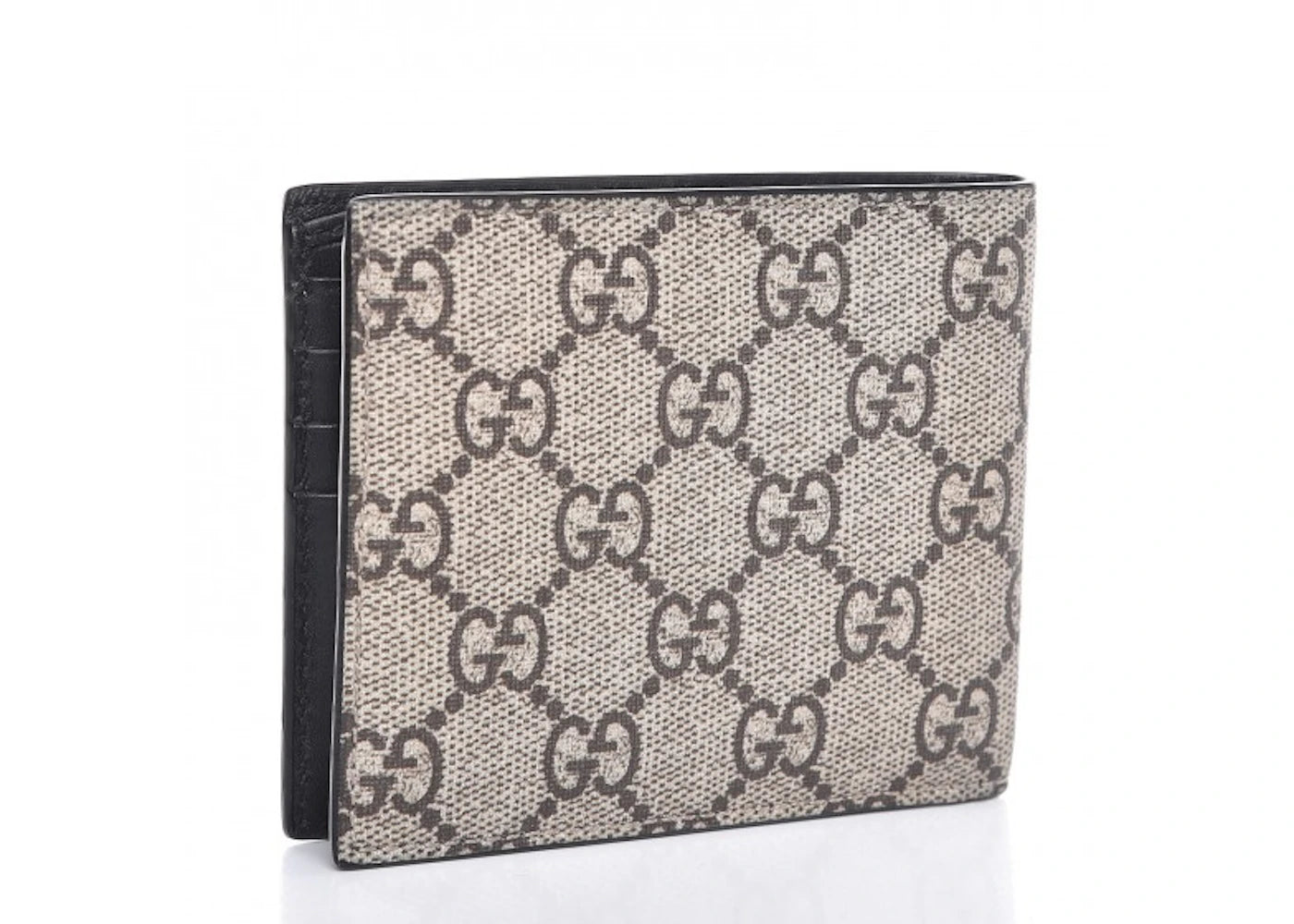 Gucci Bifold Wallet GG Supreme Tiger Beige - vue secondaire B