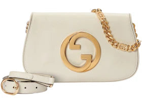 Gucci Blondie Shoulder Bag White - vue 360