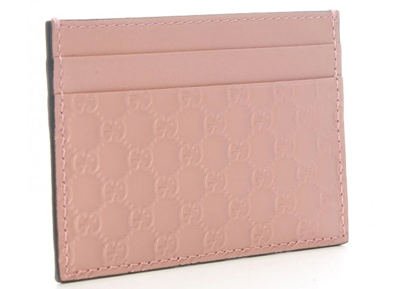 Gucci Card Case Microguccissima (5 Card Slot) Soft Pink - vue secondaire B