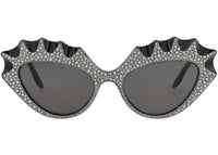 Gucci Cat Eye-Frame Acetate Sunglasses Black Black Grey (GG0781S-30009261-003)