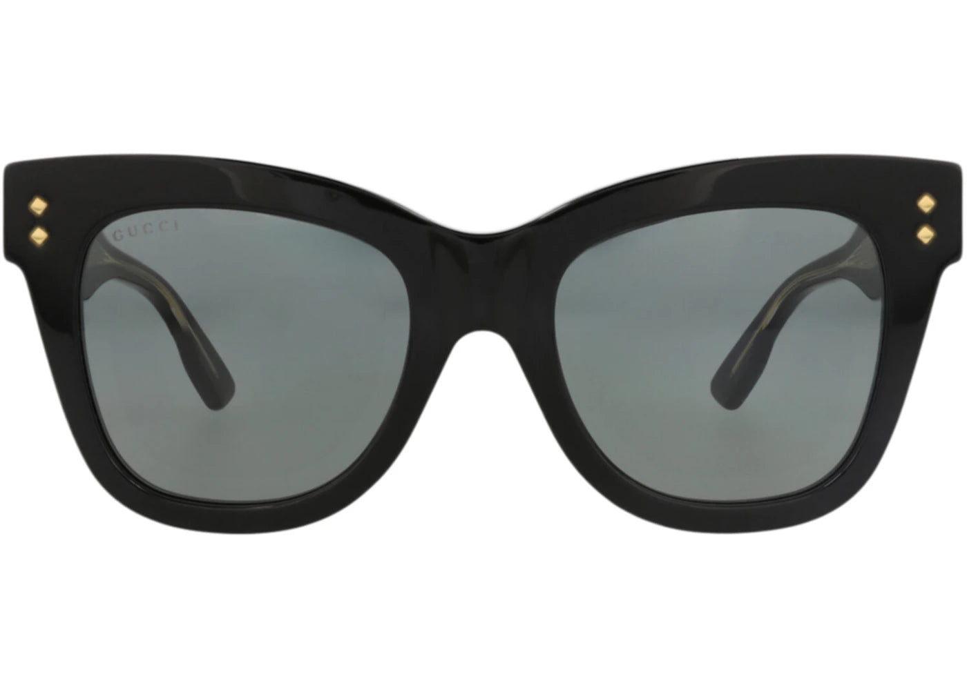 Gucci Cat Eye-Frame Recycled Acetate Sunglasses Black Black Grey (GG1082S-30012877-001) - vue secondaire A