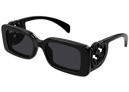 Gucci Chaise Lounge Sunglasses Black/Grey (GG1325S-001) - authentic Gucci product