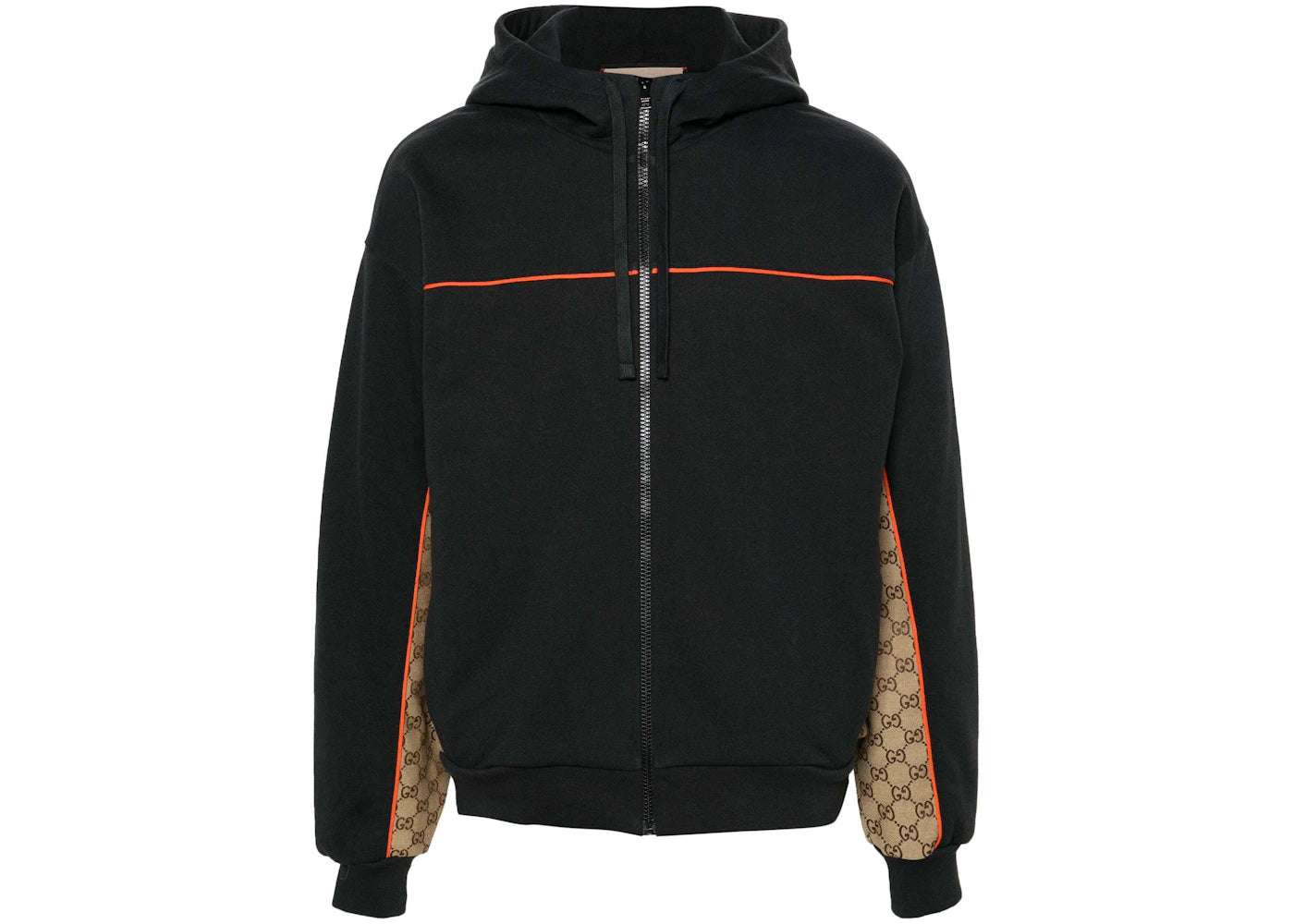 Gucci Contrast Insert Jacket Black - vue secondaire A