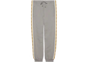 Gucci Cotton Jersey Pants Grey