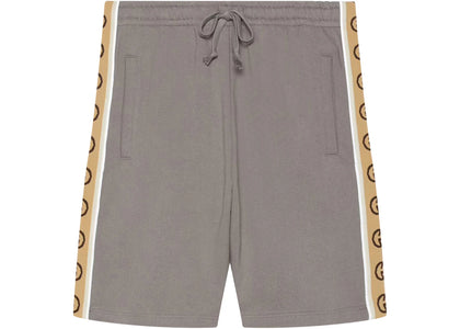 Gucci Cotton Jersey Shorts Grey - authentic Gucci apparel