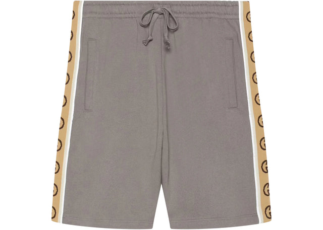 Gucci Cotton Jersey Shorts Grey
