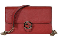 Gucci Crossbody Interlocking G Red