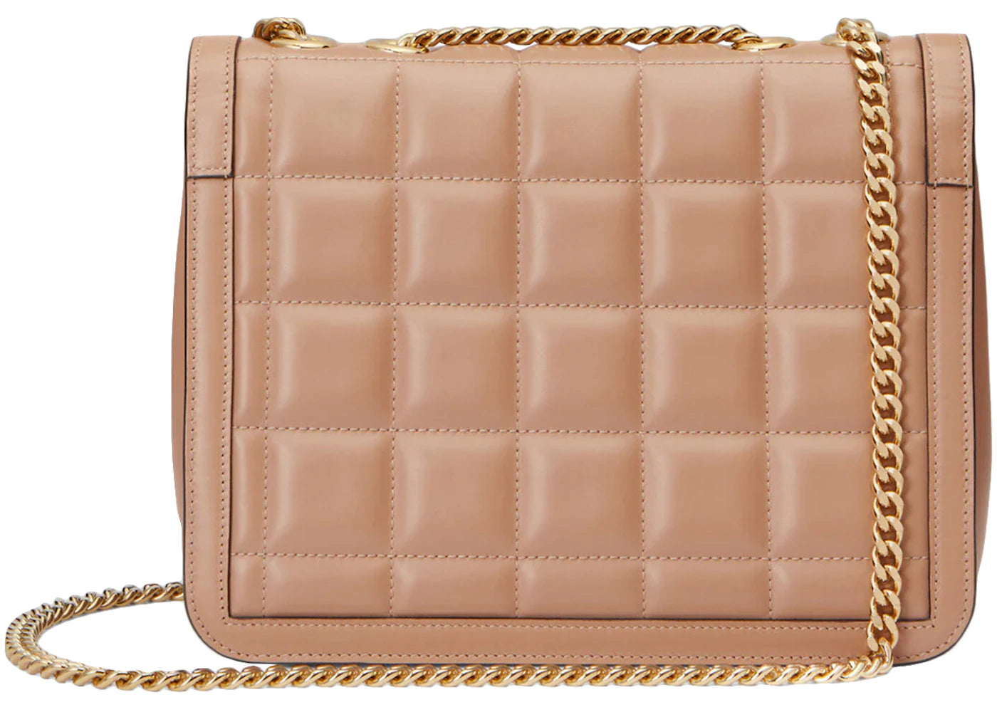 Gucci Deco Kleine Schultertasche Rosa Beige - vue secondaire B