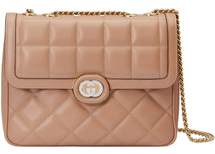 Gucci Deco Small Shoulder Bag Rose Beige - authentic Gucci product