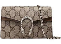 Gucci Dionysus GG Supreme Super Mini Bag Taupe
