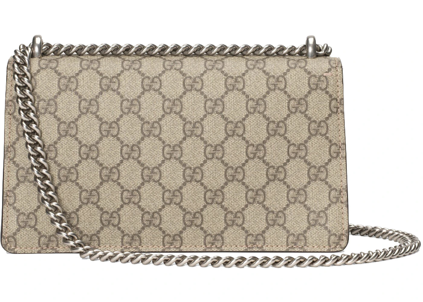 Gucci Dionysus Shoulder Bag Small GG Supreme Canvas Beige/Ebony - vue secondaire A