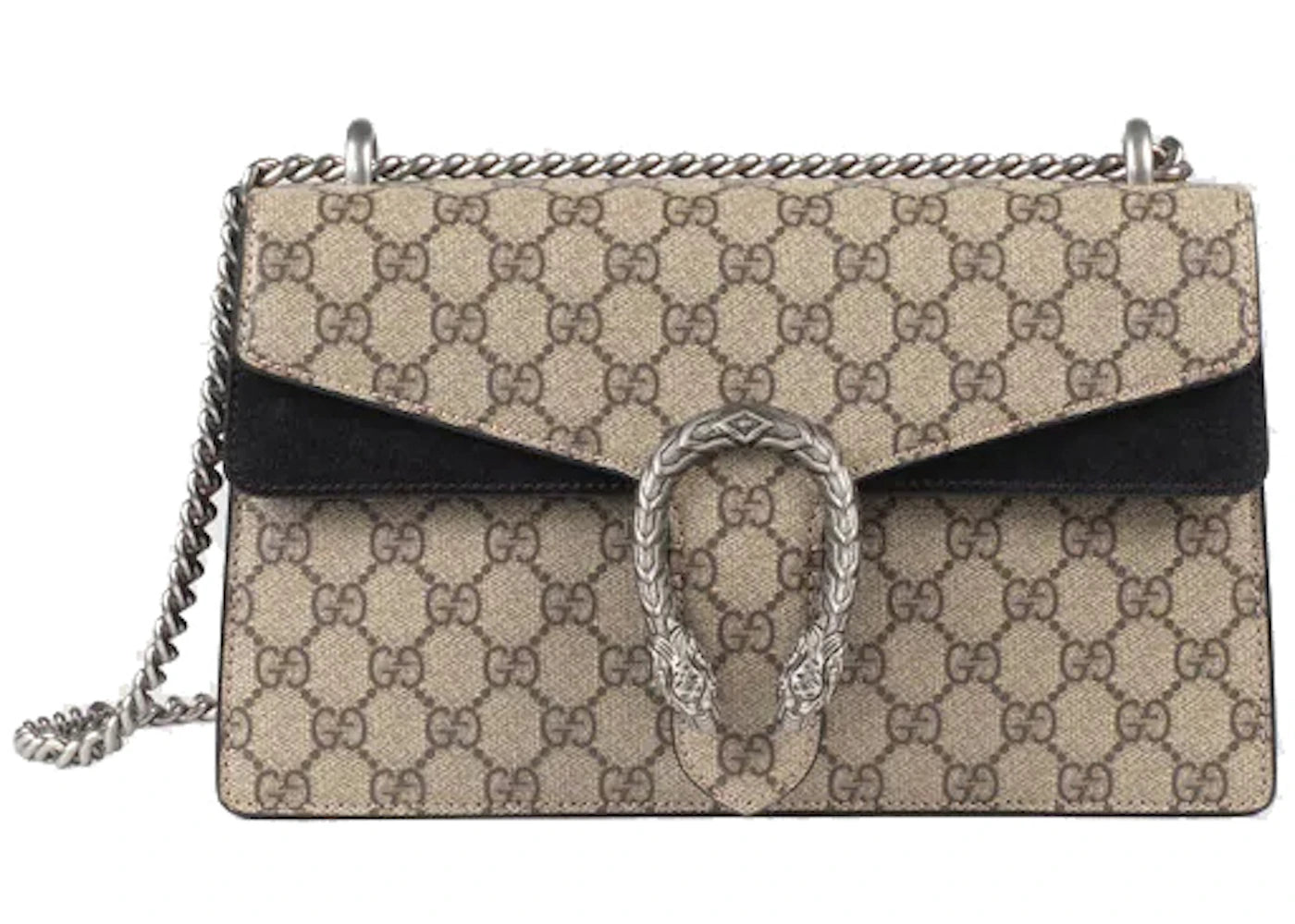 Gucci Dionysus Small GG Shoulder Bag Beige/Ebony - vue secondaire A
