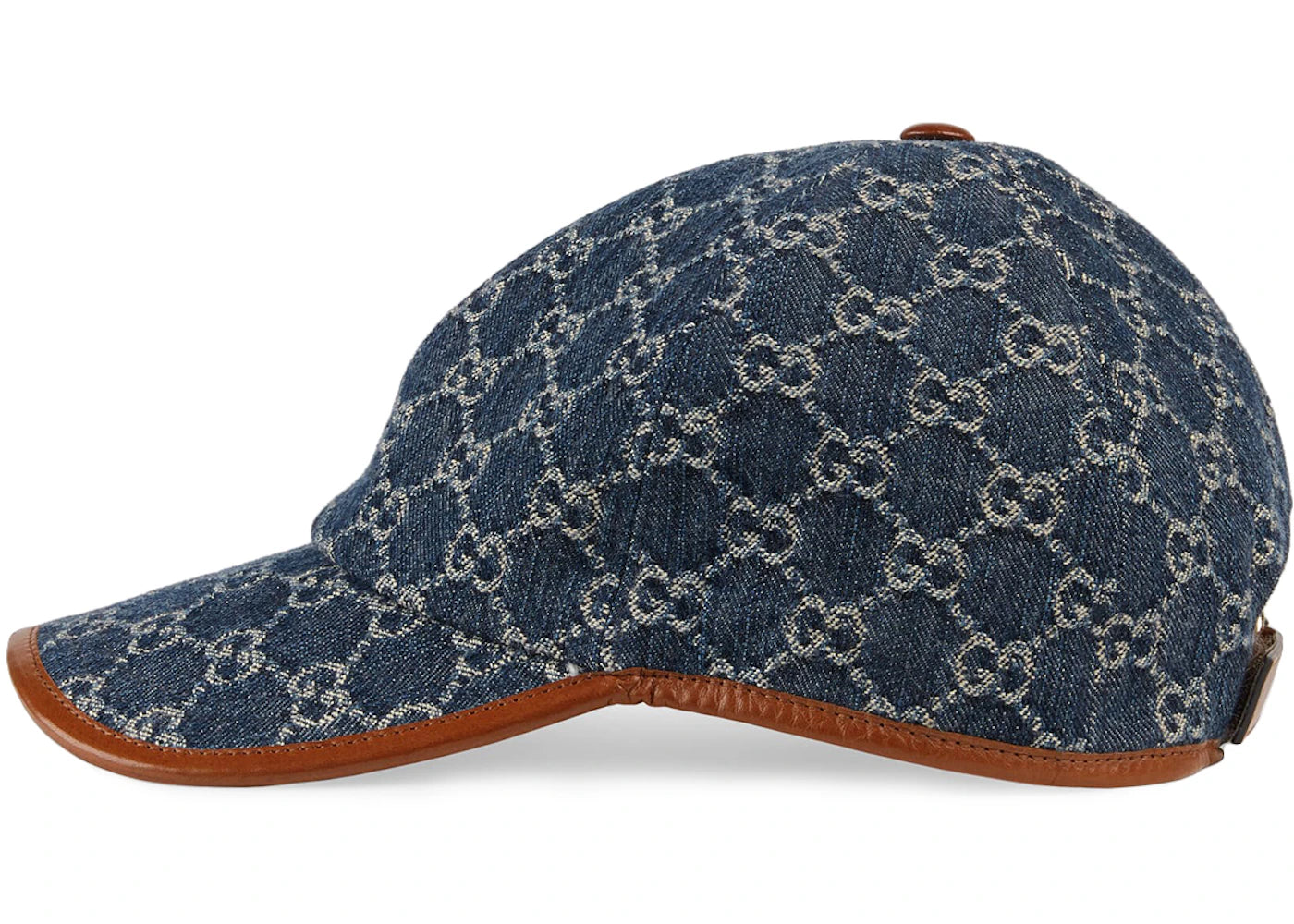 Gucci GG Baseball Cap Blue/Ivory/Brown - vue secondaire B