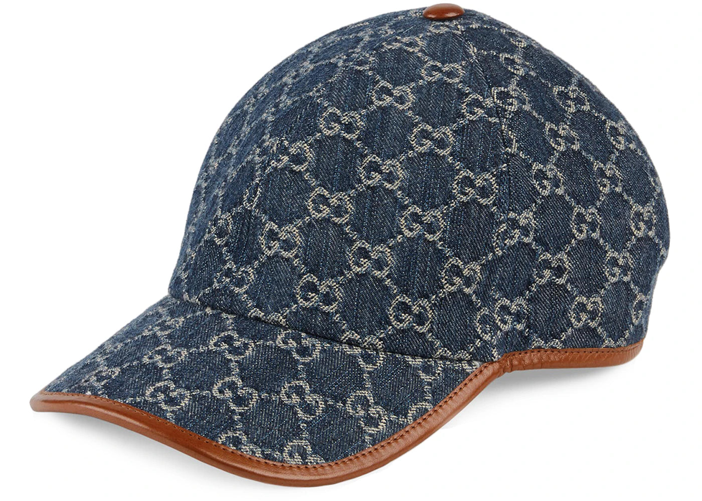 Gucci GG Baseball Cap Blue/Ivory/Brown - vue secondaire A