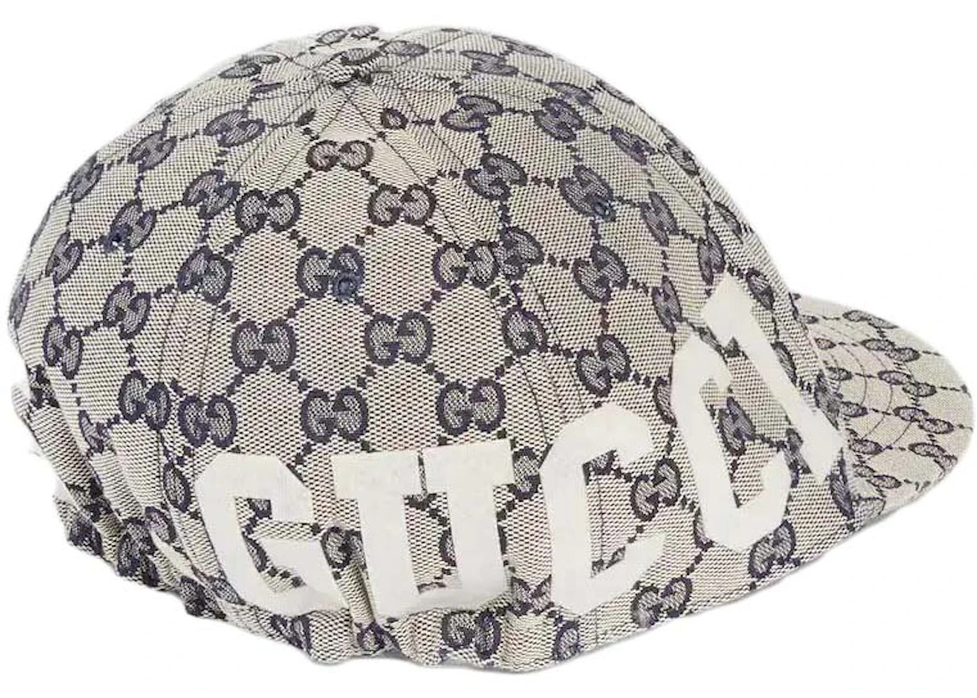 Gucci GG Canvas Baseball Cap Beige/Navy - vue secondaire B