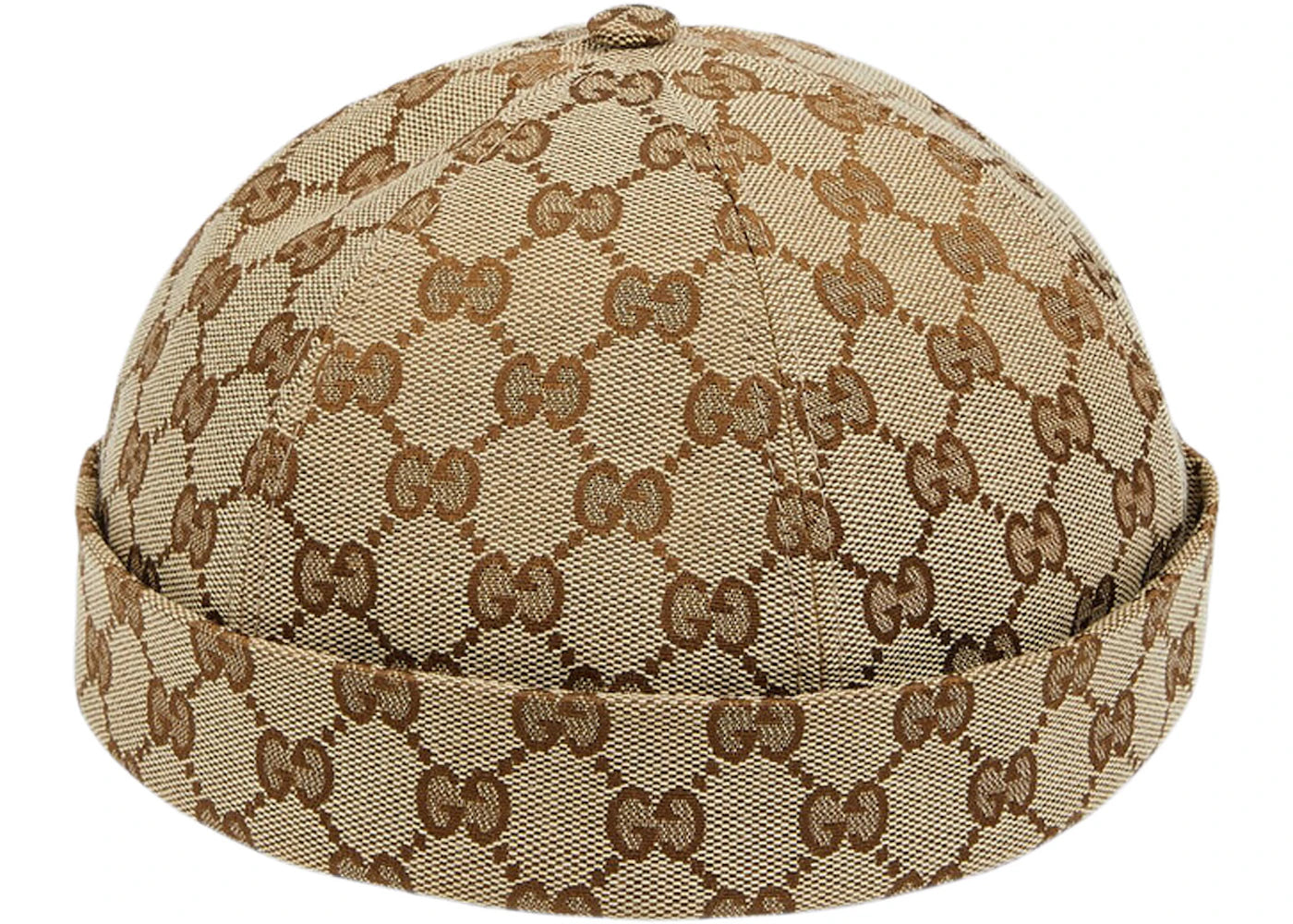 Gucci GG Cotton Canvas Hat Beige/Ebony - vue secondaire A