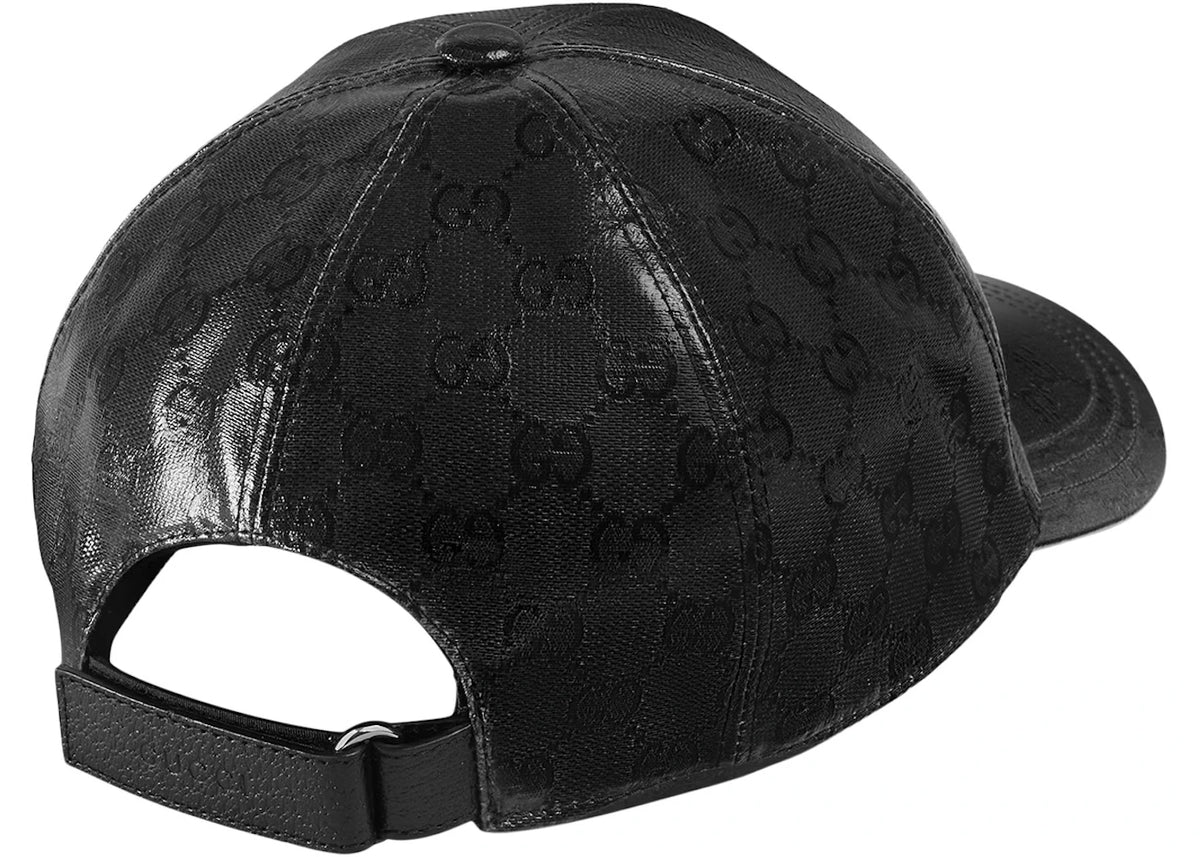 Gucci GG Crystal Baseball Hat Black - vue secondaire B