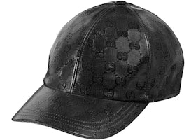 Gucci GG Crystal Baseball Hat Black - vue 360
