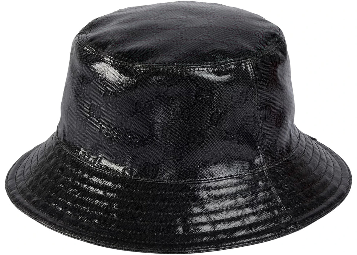 Gucci GG Crystal Bucket Hat Black - vue secondaire A