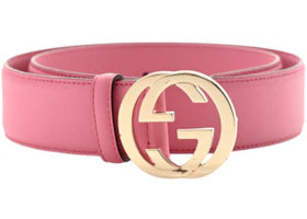 Gucci GG Interlocking 1W Belt Pink - vue 360