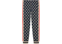 Gucci GG Jacquard Jogging Pant Blue/Ivory