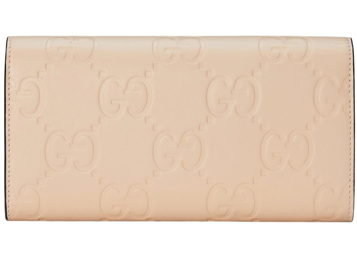 Gucci GG Leather Wallet Light Beige - vue secondaire B