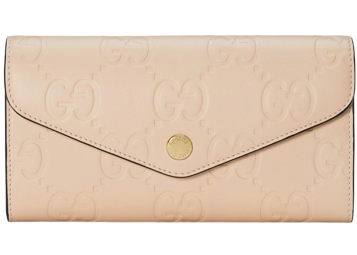 Gucci GG Leather Wallet Light Beige - vue secondaire A