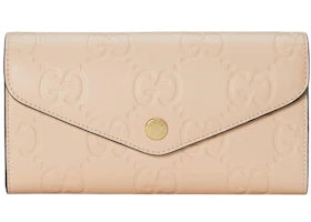 Gucci GG Leather Wallet Light Beige - vue 360