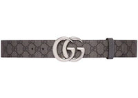 Gucci GG Marmont Reversible Belt Grey/Black