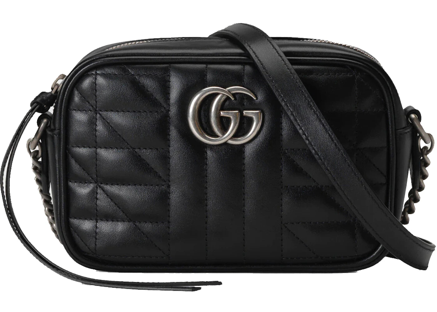 Gucci GG Marmont Shoulder Bag Mini Black - vue secondaire A