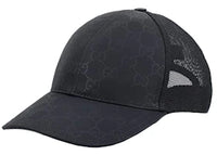 Gucci GG Nylon Baseball Cap Black