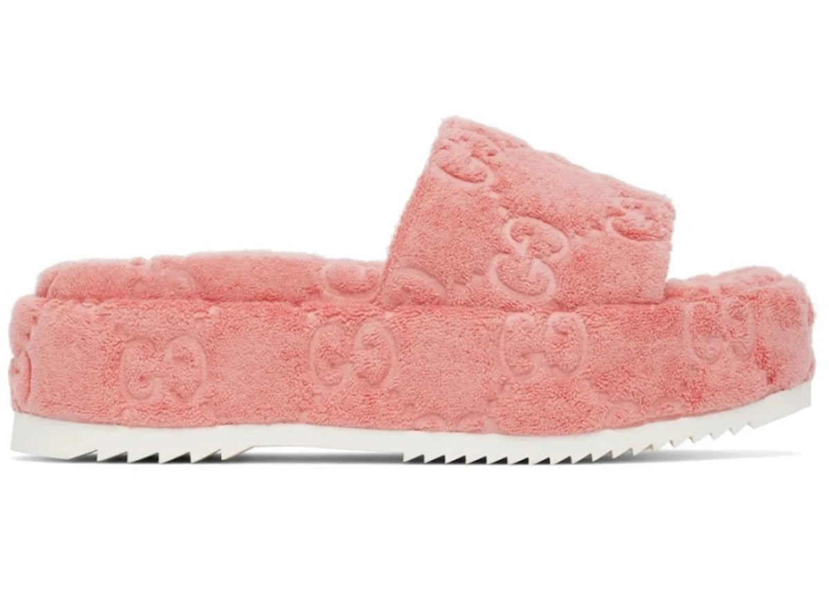 Gucci GG Platform Sandal Pink (Women's) - vue 360