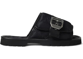 Gucci GG Slide Sandal Black - vue 360