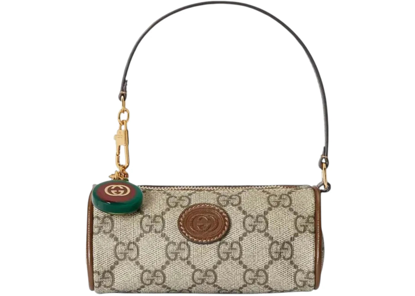 Gucci GG Supreme Canvas Mini Handbag Beige - vue 360