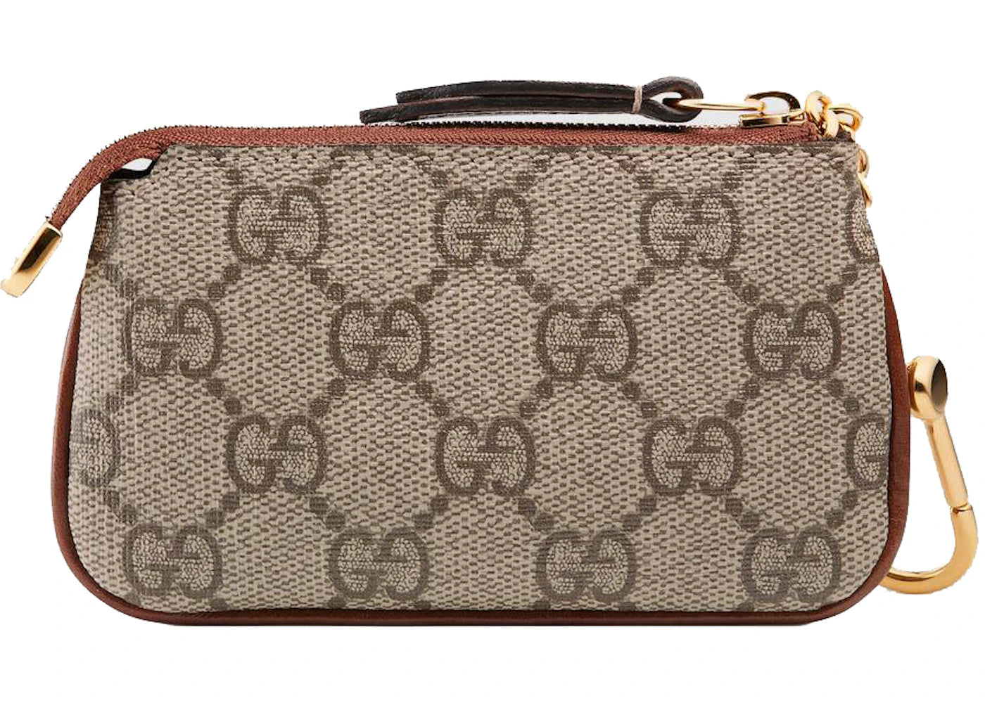Gucci GG Supreme Key Pouch Beige/Ebony - vue secondaire B