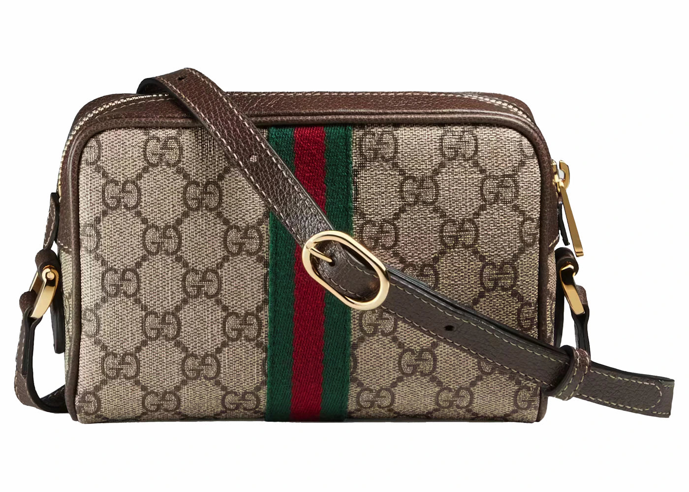 Gucci GG Supreme Ophidia Monogram Crossbody Beige/Ebony - vue secondaire A