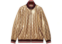 Gucci GG Technical Jersey Zip Jacket Gold