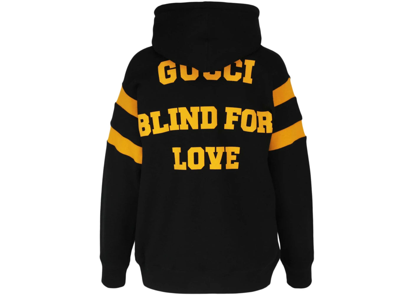 Gucci Hooded Graphic Sweatshirt Black - vue secondaire B
