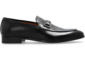 Gucci Horsebit Loafer Black Leather - vue 360