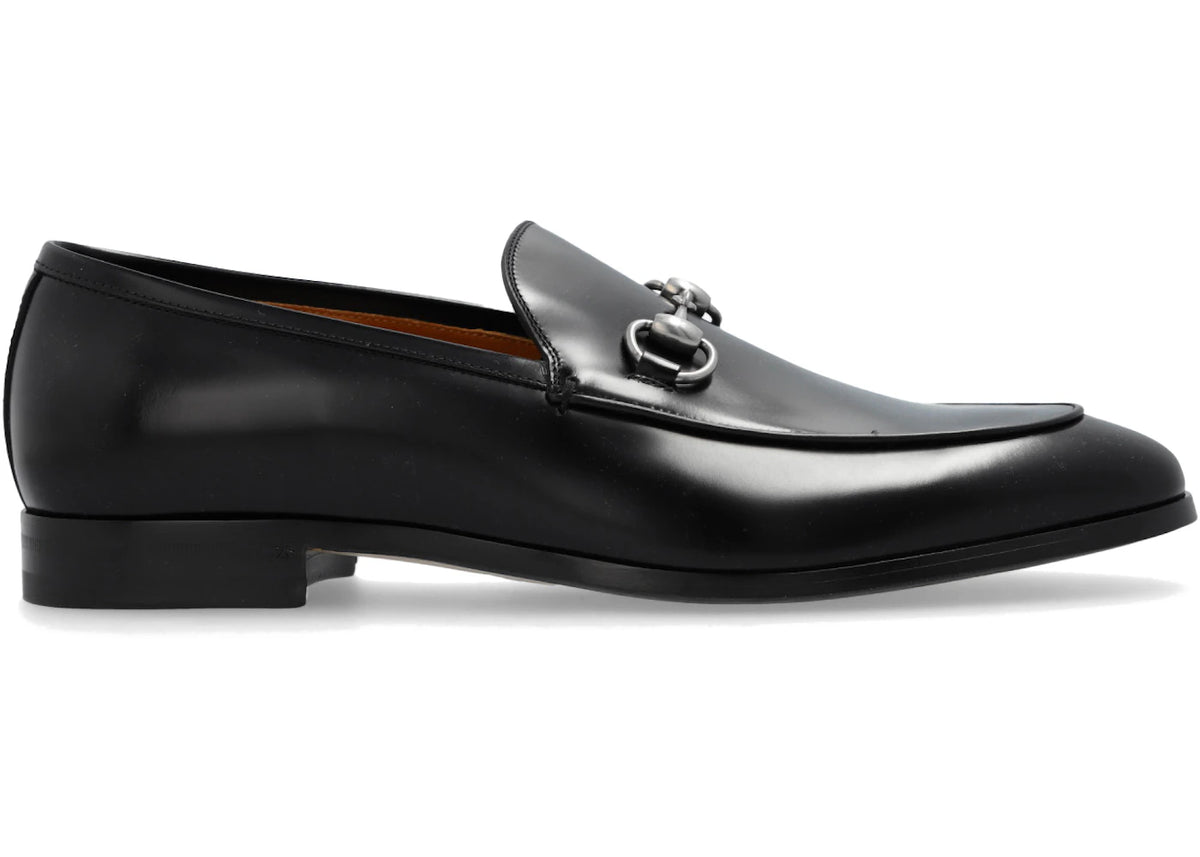 Gucci Horsebit Loafer Black Leather - vue secondaire A