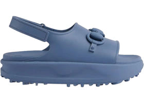 Gucci Interlocking G Platform Sandal Blue - authentic Gucci sneakers