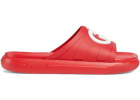 Gucci Interlocking G Slide Maple Red - authentic Gucci sneakers