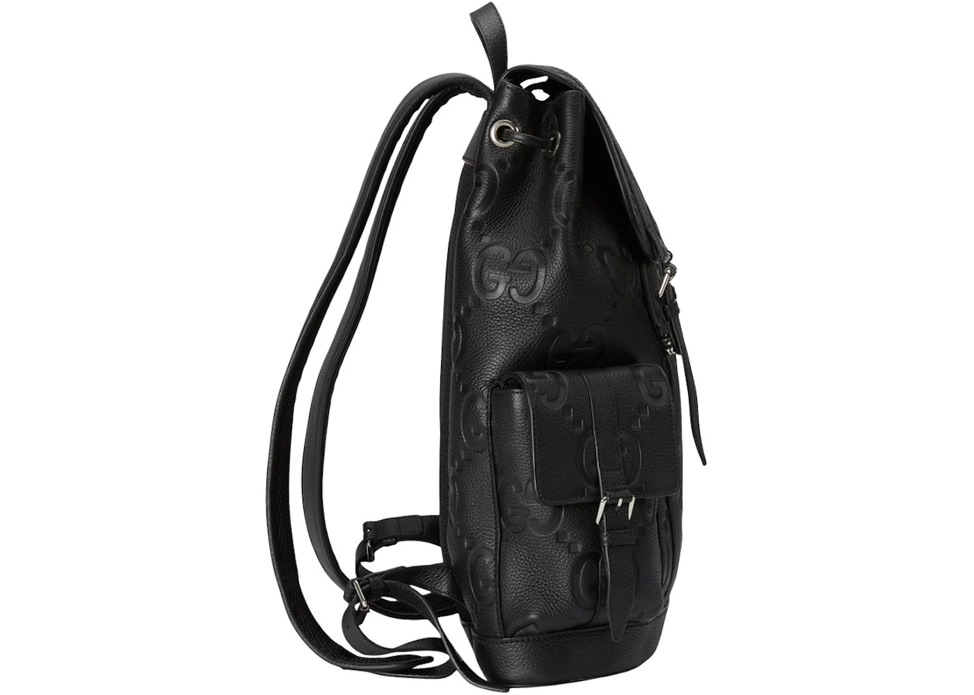 Gucci Jumbo GG Backpack Black - vue secondaire B