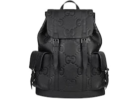 Gucci Jumbo GG Backpack Black - vue 360