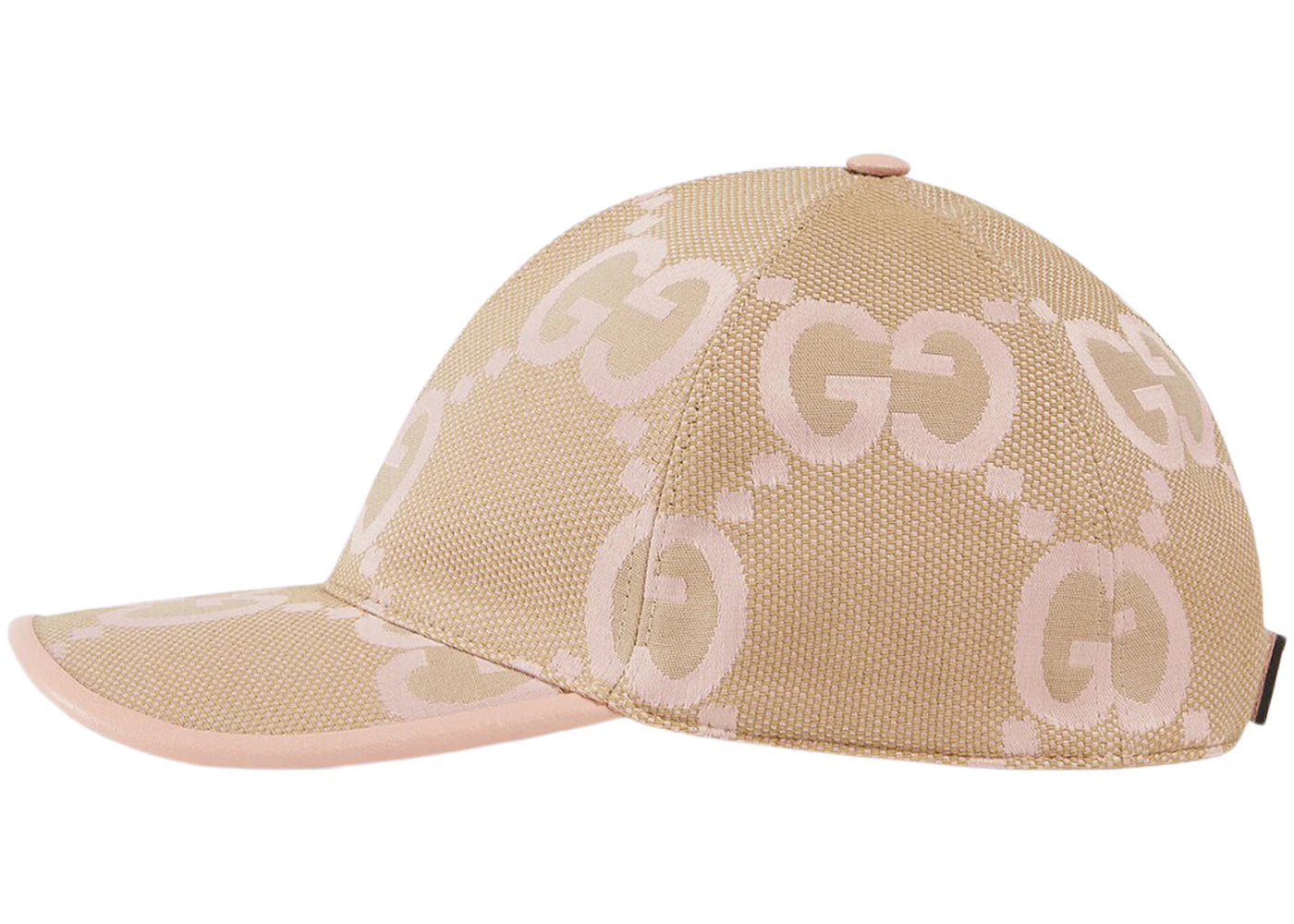 Gucci Jumbo GG Baseball Hat Beige/Light Pink - vue secondaire B