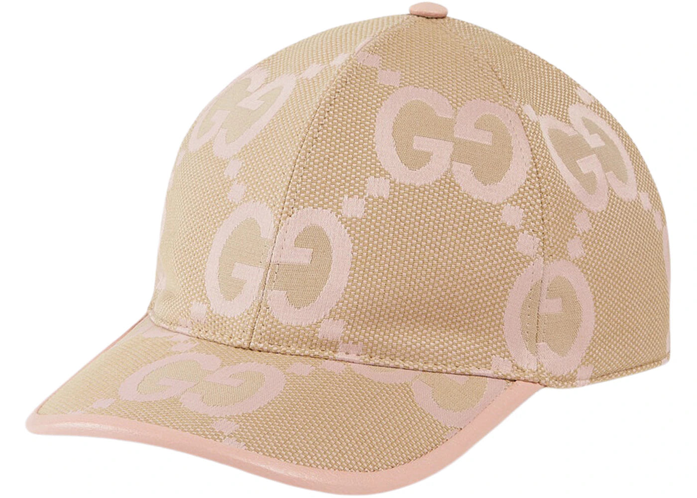 Gucci Jumbo GG Baseball Hat Beige/Light Pink - vue secondaire A