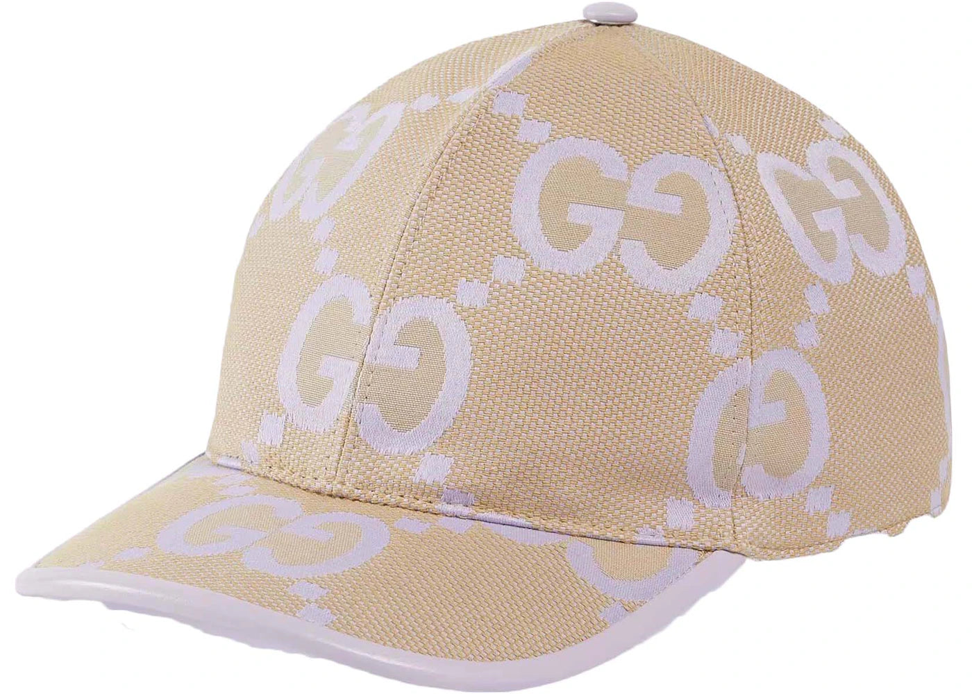 Gucci Jumbo GG Baseball Hat Beige/Lilac - vue secondaire A