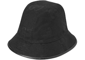 Gucci Jumbo GG Bucket Hat Black - vue 360